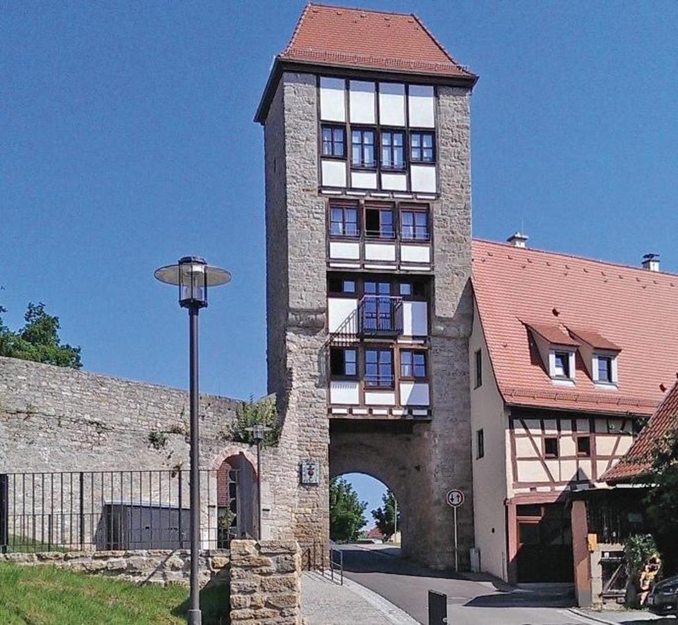 Jakobsturm Ferien Im Turm Rottingen Eksteriør billede